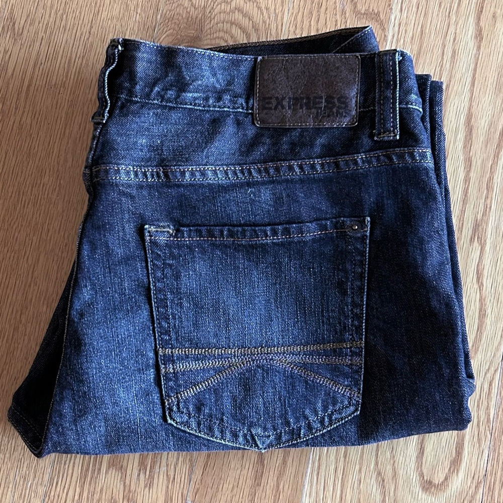 Express Jeans Blake Loose Fit Boot Cut